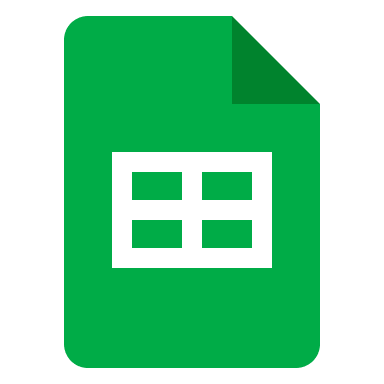 Google Sheets icon